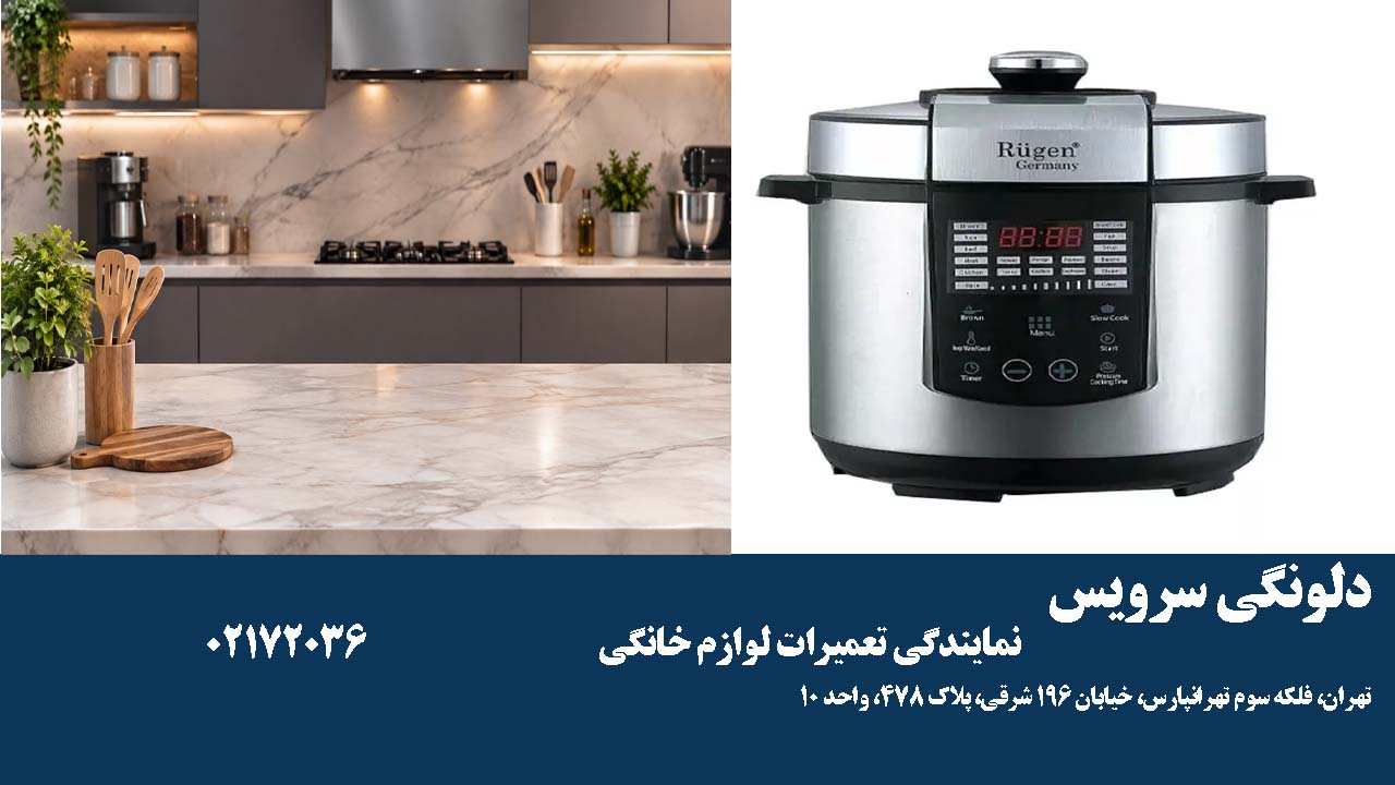 تعمیر زودپز برقی دلونگی